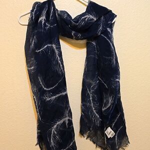 Tarnish silk/cotton scarf